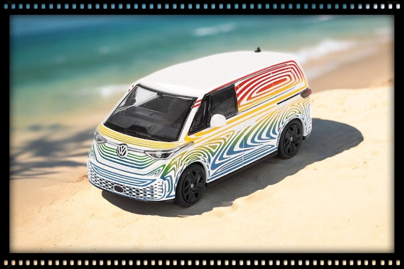 Load image into Gallery viewer, Volkswagen ID.BUZZ PROTOTYPE RAINBOW 2022 (LHD) MINI GT 1:64
