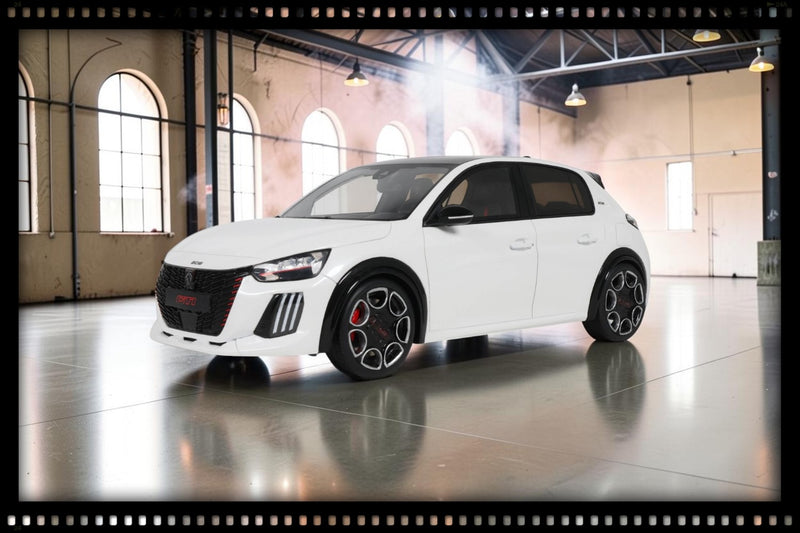 Load image into Gallery viewer, PEUGEOT E-208 GTI WHITE 2026 OTTOmobile 1:18
