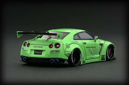 Nissan LB-Works GT-R (R35) GREEN IGNITION MODEL 1:43