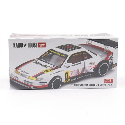 NISSAN SILVIA S13-R SPÉCIFICATION CIRCUIT V1 1991 MINI GT 1:64
