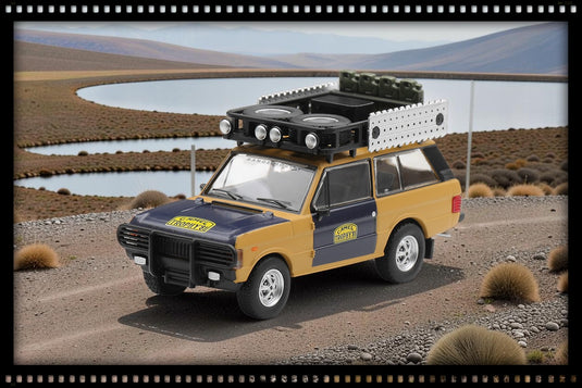 LAND ROVER RANGE ROVER CAMEL TROPHY SUMATRA H.FISCHER & W.BAYS SUMATRA 1981 MINI GT 1:64