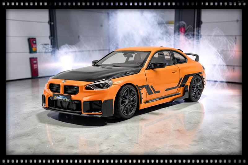 Load image into Gallery viewer, BMW M2 PERFORMANCE PARTS SOLIDO WORKS ORANGE 2024 SOLIDO 1:18

