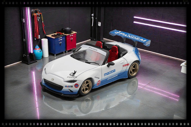 Load image into Gallery viewer, MAZDA MX-5 (ND) MIATA PANDEM IMSA 2025 (LHD) MINI GT 1:64
