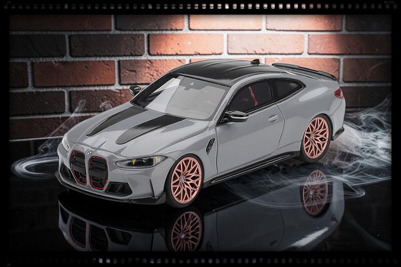Chargez l'image dans la visionneuse de la galerie, BMW M4 (G82) BROOKLYN GRIS 2024 TSM Model 1:43
