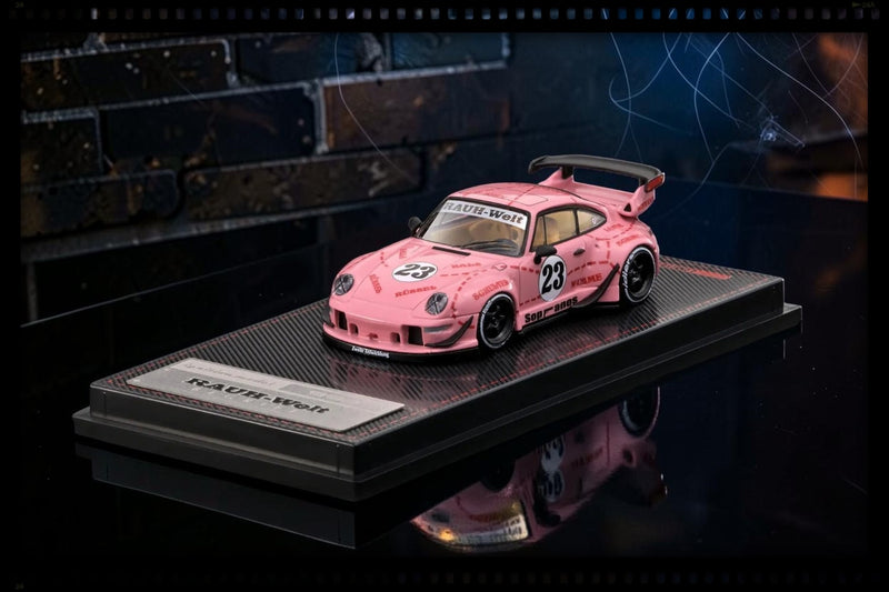 Laad de afbeelding in de Gallery-viewer, PORSCHE RWB 993 ROOS IGNITION MODEL 1:64
