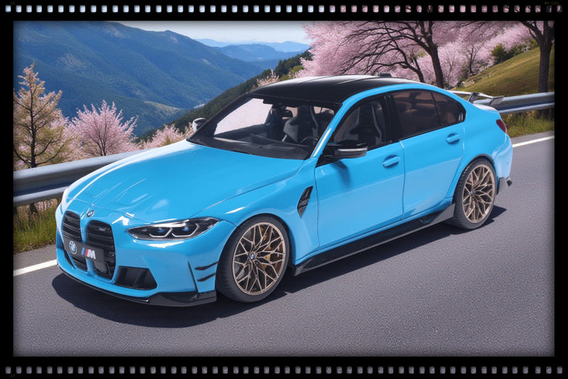 Load image into Gallery viewer, Bmw M3 PERFORMANCE PARTS DAYTONA BEACH BLUE 2024 SOLIDO 1:18
