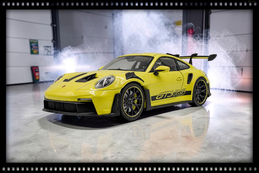 PORSCHE 911 GT3 RS SOLIDO WORKS NEON LIME 2024 SOLIDO 1:18