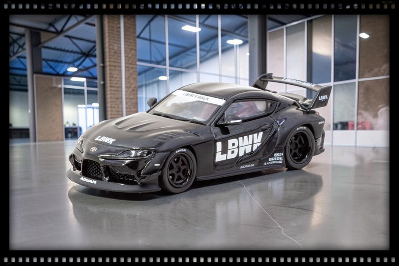 Load image into Gallery viewer, TOYOTA SUPRA (A90) LB -WORKS BLACK 2025 TARMAC WORKS 1:64

