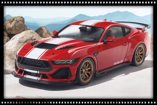 Ford SHELBY MUSTANG SUPER SNAKE RACE RED 2025 SOLIDO 1:18
