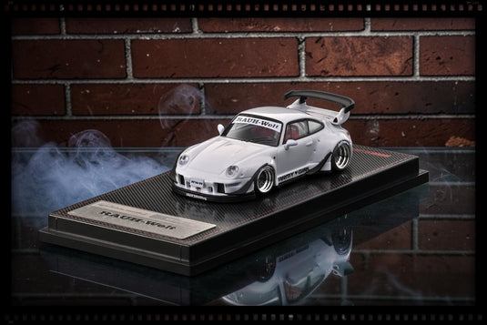 PORSCHE RWB 993 WIT IGNITION MODEL 1:64