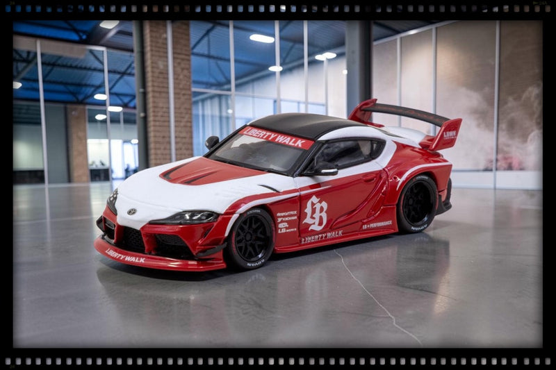 Load image into Gallery viewer, TOYOTA SUPRA (A90) LB -WORKS RED 2025 TARMAC WORKS 1:64
