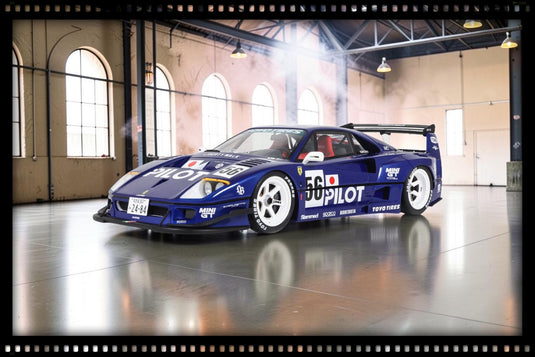 FERRARI LB-WORKS F40 BLUE METALIC 2024 OTTOmobile 1:18