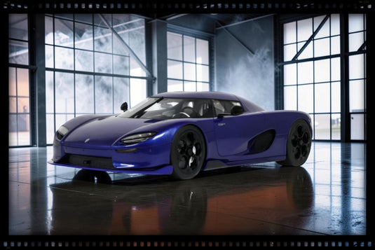 KOENIGSEGG CC850 BLUE 2025 GT SPIRIT 1:18
