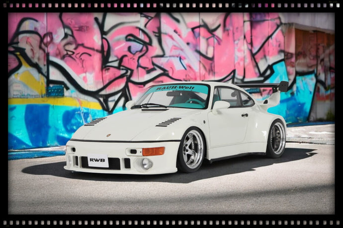 Porsche RWB RWBA GRAND PRIX WHITE 2023 GT SPIRIT 1:18