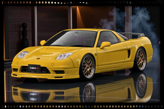 HONDA NSX-R (NA2) YELLOW IGNITION MODEL 1:18