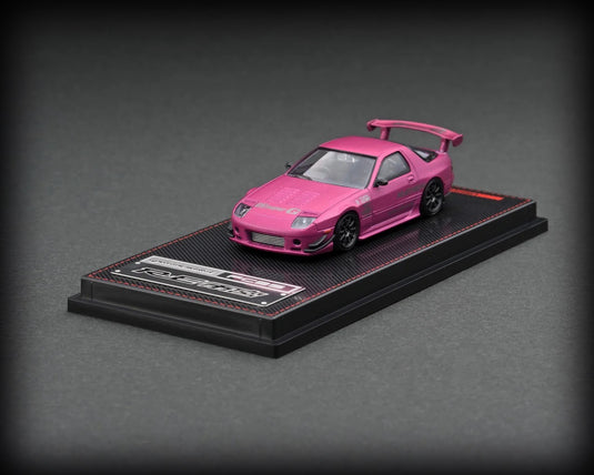 Mazda RX-7 (FC3S) RED Amemiya PURPLE IGNITION MODEL 1:64