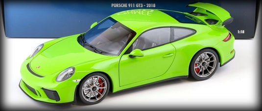 Porsche 911 (991) GT3 2018 Shmee 150 Green MINICHAMPS 1:18