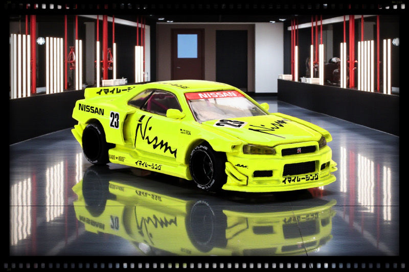 Load image into Gallery viewer, Nissan SKYLINE GTR (R34) KAIDO WORKS V4 1999 MINI GT 1:64
