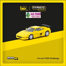 Load image into Gallery viewer, Ferrari F355 CHALLENGE YELLOW TARMAC WORKS 1:64
