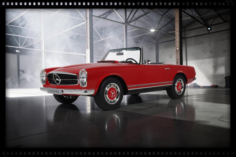 Load image into Gallery viewer, MERCEDES-BENZ 280 SL SIGNAL RED 1967 GT SPIRIT 1:8
