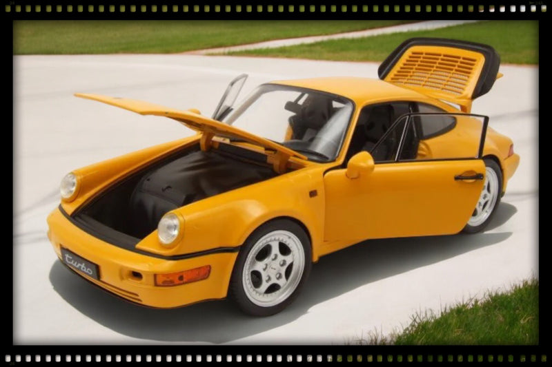 Load image into Gallery viewer, Porsche 964 Turbo 1989 WELLY 1:18
