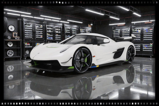 Koenigsegg JESKO WHITE 2019 GT SPIRIT 1:8