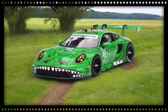 Porsche 911 GT3 R #80 HYETT/JEANNETTE/PRIAULX IMSA 12H SEBRING 2023 TOP SPEED 1:18