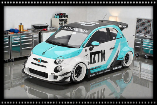 FIAT 595 ABARTH LB-WORKS X ABAS WORKS IZTK 2024 TOP SPEED 1:18