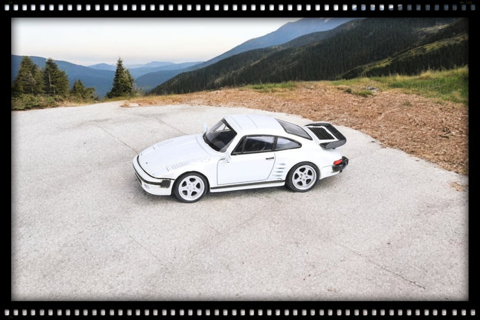 Porsche RUF BTR Slantnose 1986 White PARA64 1:64