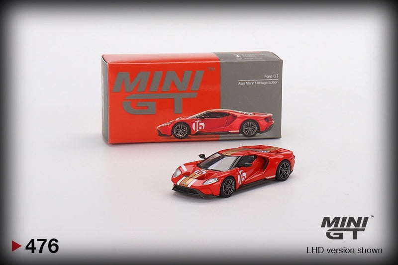 Load image into Gallery viewer, Ford GT Alan Mann #16 Heritage Edition (LHD) MINI GT 1:64
