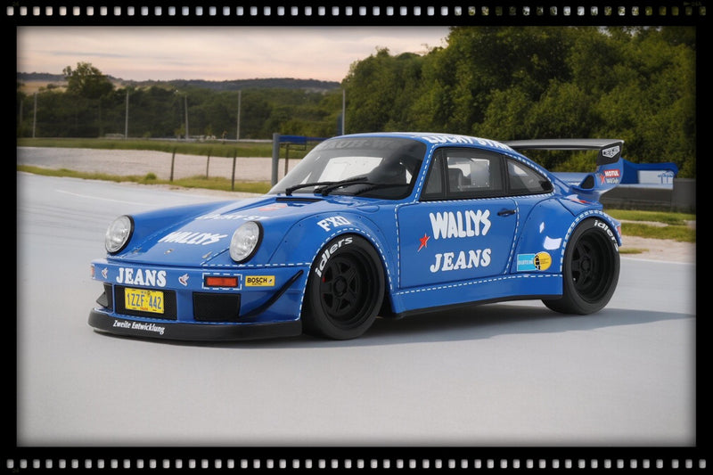 Load image into Gallery viewer, Porsche RWB OSHO ARROW BLUE GT SPIRIT 1:18
