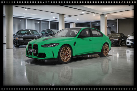 BMW M3 CS SIGNAL VERT 2023 GT SPIRIT 1:18