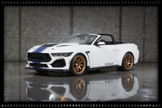 Ford SHELBY MUSTANG SUPERSNAKE WHITE 2025 GT SPIRIT 1:18