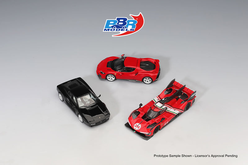Load image into Gallery viewer, FERRARI 512 TR BLACK 1992 BBR Models 1:64
