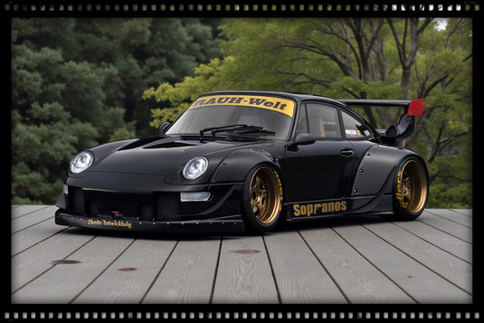 Porsche RWB 993 NOIR IGNITION MODEL 1:18