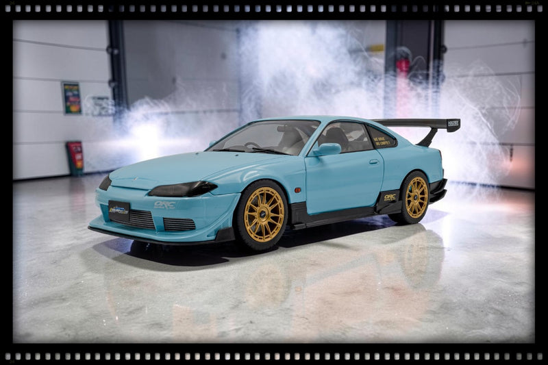Chargez l'image dans la visionneuse de la galerie, NISSAN SILVIA (S15) SPEC-R AERO SOLIDO WORKS BLEU 1999 SOLIDO 1:18
