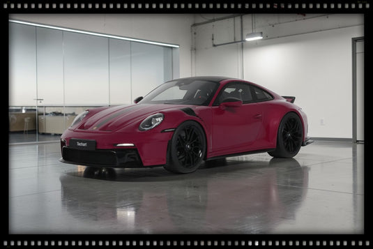 PORSCHE TECHART GT3 TOURING RUBYSTONE ROOD 2025 GT SPIRIT 1:18