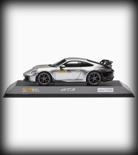 Porsche 911 GT3 30Y Supercup (Black/Grey/Gold) - LIMITED EDITION 1500 pieces - PORSCHE DEALERMODEL 1:43