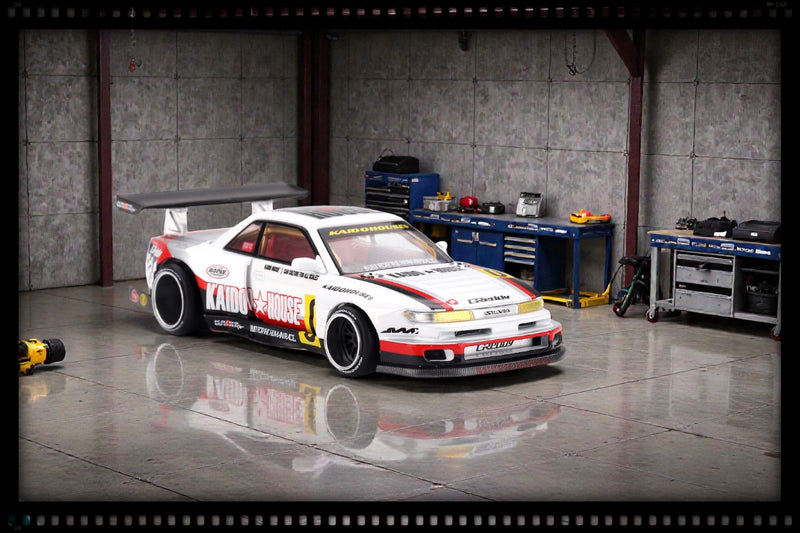 Chargez l'image dans la visionneuse de la galerie, Nissan SILVIA S13-R SPÉCIFICATION CIRCUIT V1 1991 MINI GT 1:64
