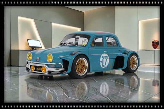 RENAULT DAUPHINE LA BRUTE GREEN WITH PATINA BEST OF SHOW SEMA 2024 OTTOmobile 1:18