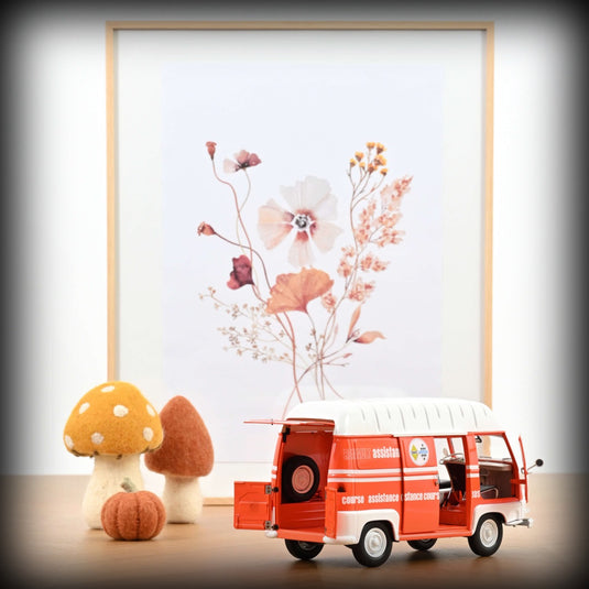 Renault Estafette 1968 Race assistance Orange NOREV 1:18