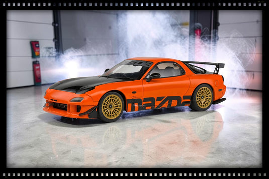 MAZDA RX7 FD3RS SOLIDO WORKS ORANGE 1999 SOLIDO 1:18