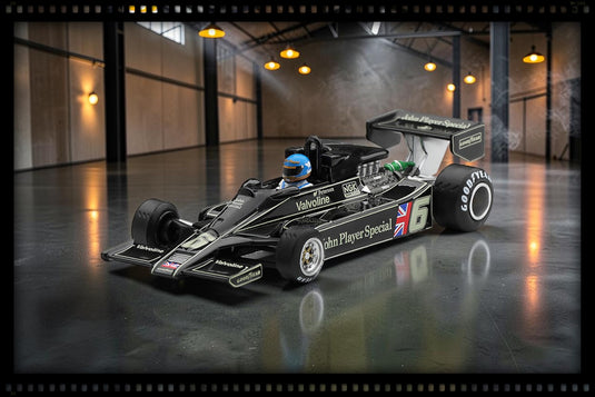 LOTUS 78 #6 RONNIE PETERSON VAINQUEUR DU GRAND PRIX D’AFRIQUE DU SUD 1978 MINI GT 1:64