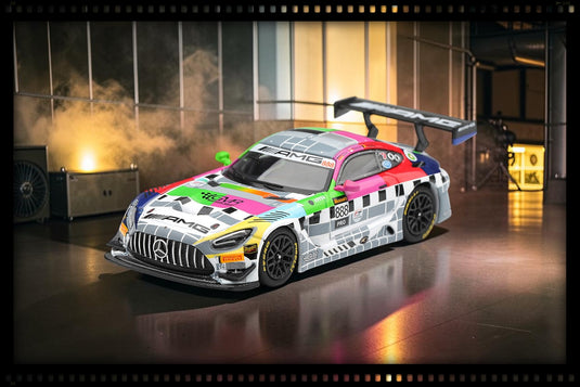 MERCEDES-BENZ AMG GT3 888 MERCEDES-AMG TEAM GMR MEGUIARS BATHURST 12 HOUR 2025 MINI GT 1:64