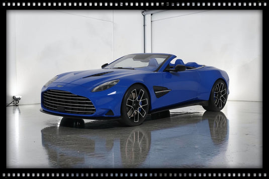 ASTON MARTIN VANQUISH VOLANTE MORPHEUS BLUE 2025 GT SPIRIT 1:18