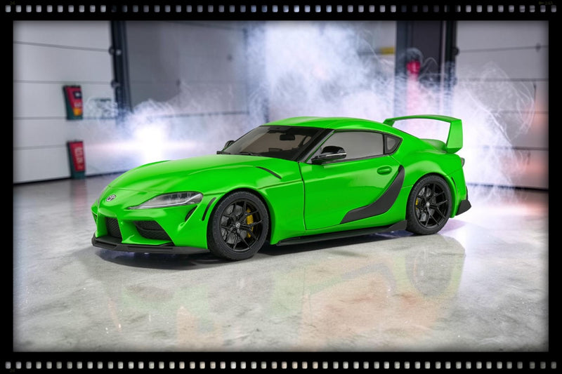 Load image into Gallery viewer, TOYOTA GR SUPRA SOLIDO WORKS WASABI CUSTOM GREEN 2023 SOLIDO 1:18
