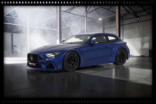 BRABUS ROCKET GTS CARBON BLUE 2025 GT SPIRIT 1:18
