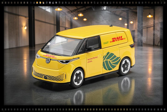 VOLKSWAGEN ID BUZZ DHL ÉLECTRIQUE 2025 MINI GT 1:64