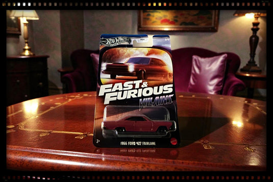 Ford 427 FAIRLANE 1966 F&F HOT WHEELS 1:64