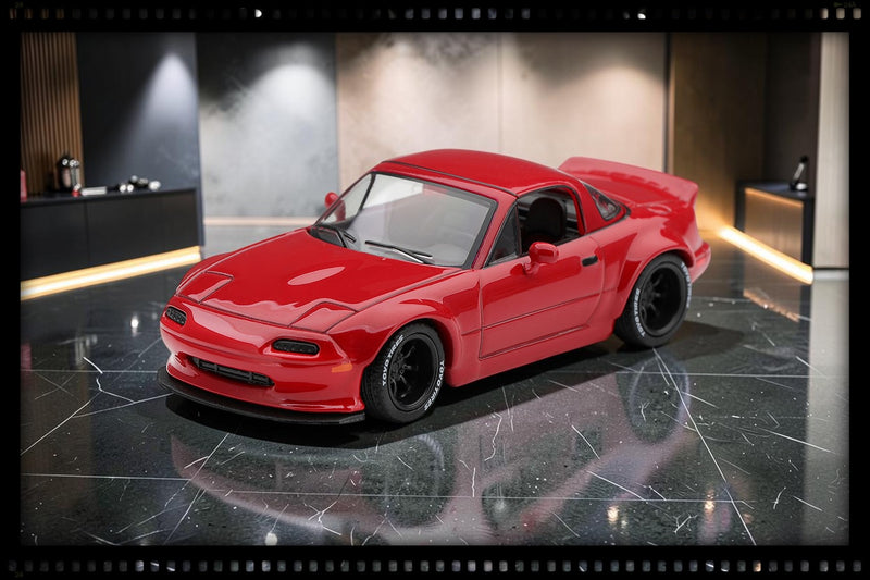 Load image into Gallery viewer, MAZDA MX-5 (NA) PANDEM CLASSIC RED 2021 MINI GT 1:64
